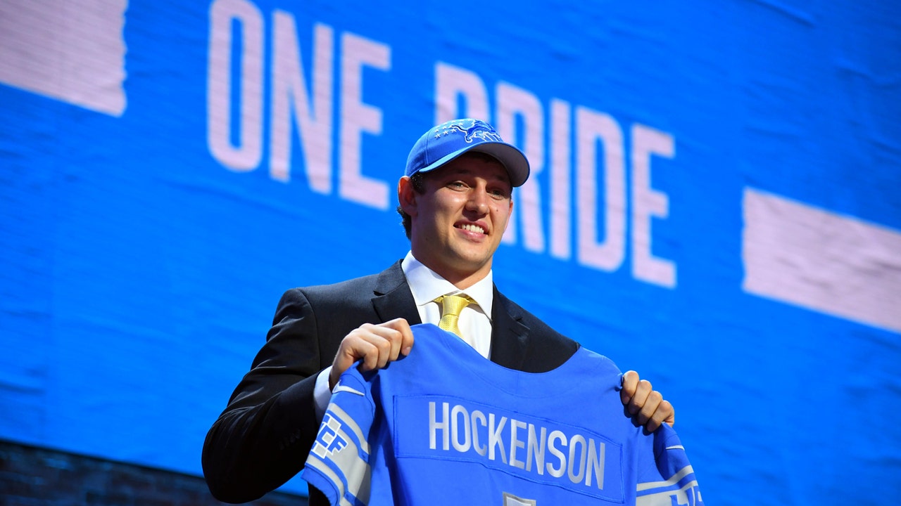 Lions hope T.J. Hockenson, Jesse James make tight end a position of strength